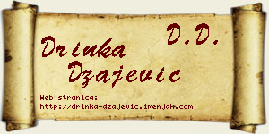 Drinka Džajević vizit kartica